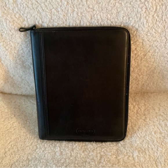 Coach Office Vintage Coach Leather Portfolio Poshmark